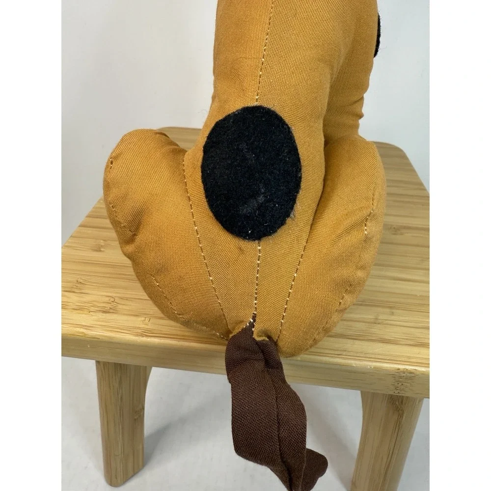 Scooby Doo Vintage‎ Plush Standing Up 1970 Fabric Eyes Collar RARE Stuffed Toy